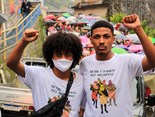 Marcha Estadual contra o extermínio da Juventude Negra em 2021. (1)